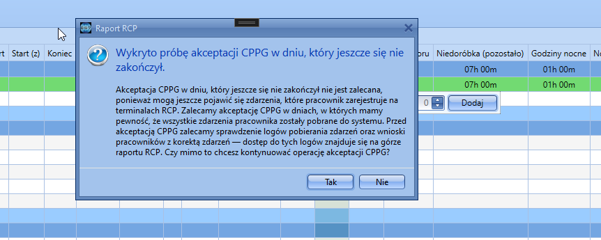 Akceptacja CPPG.